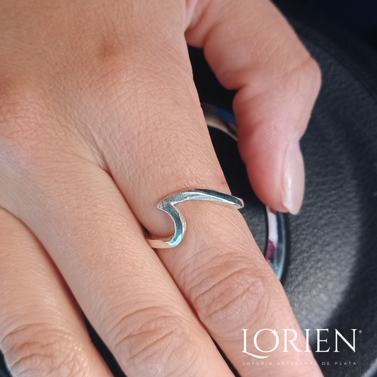 Anillo "Ocean" de plata 925