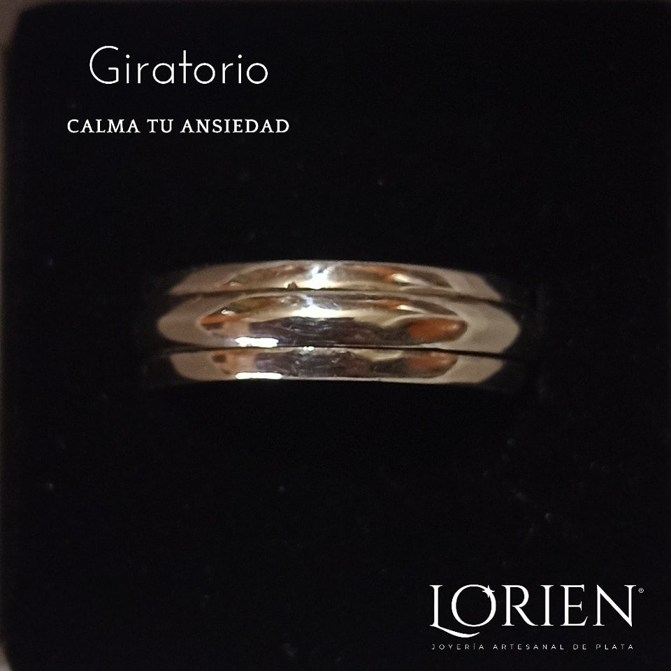 Anillo "Infinity" antiestrés de plata 925