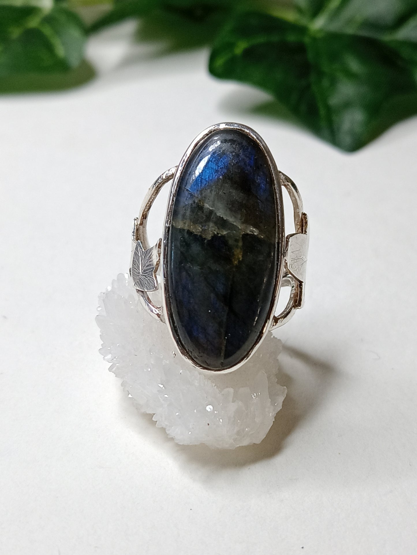 Anillo "Hiedra" en plata 925