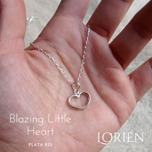 "Blazing Little Hearts" Necklace