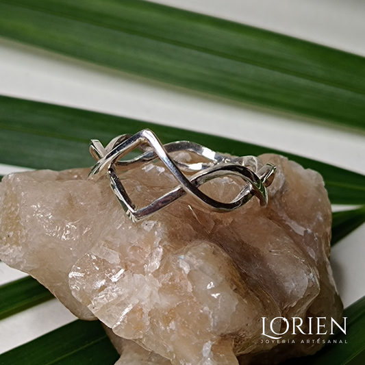 Anillo "Daedra" de plata 925