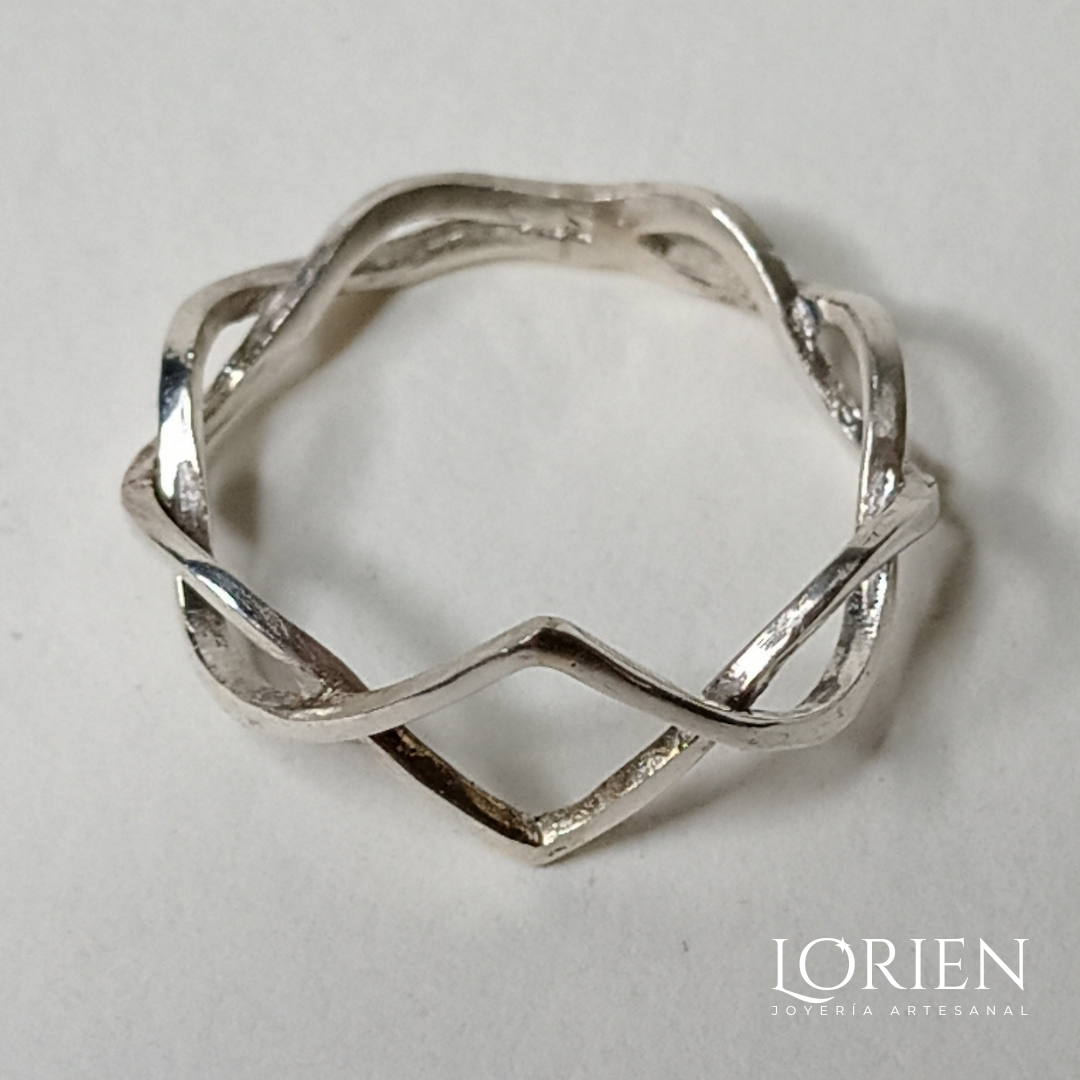 Anillo "Daedra" de plata 925