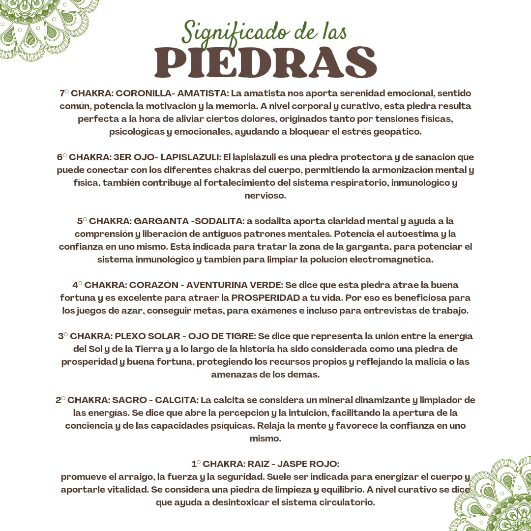 Japa Mala con pulsera "7Chakras"